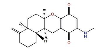 20-Demethoxy-20-methylaminodactyloquinone D